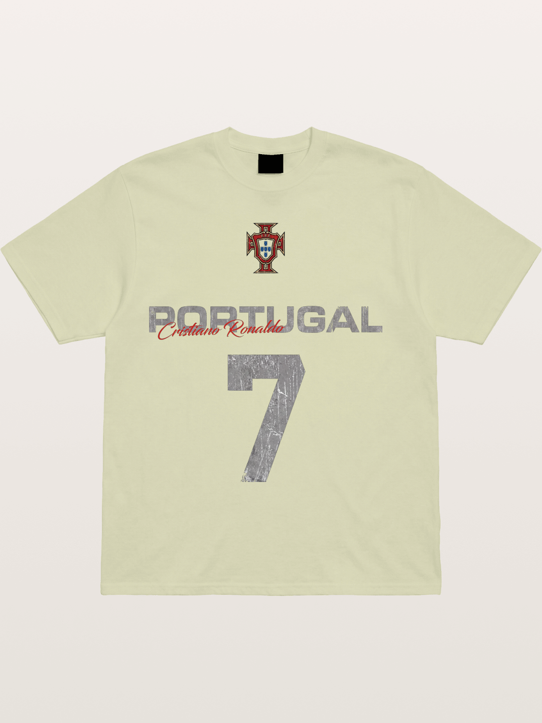 Portugal Ronaldo 7 Jersey Cotton T-shirt