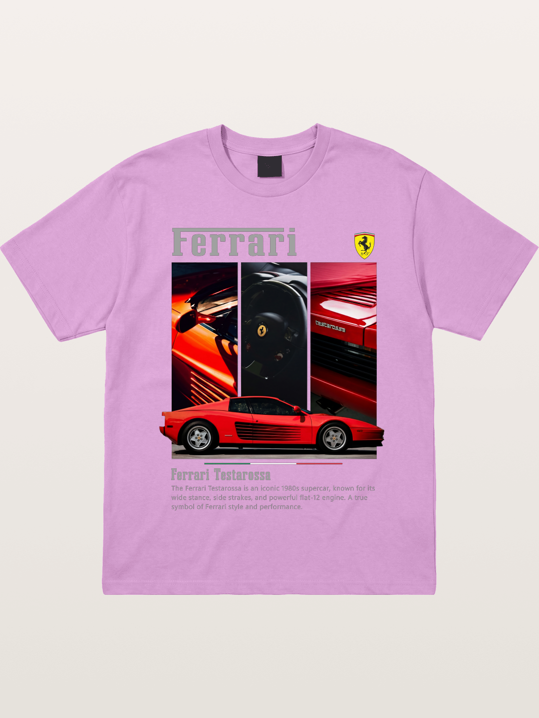 Ferrari Testarossa Classic Gildan T-shirt