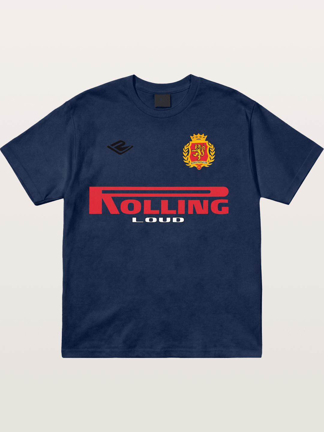 Rolling Loud Crest Emblem Graphic Cotton T-shirt