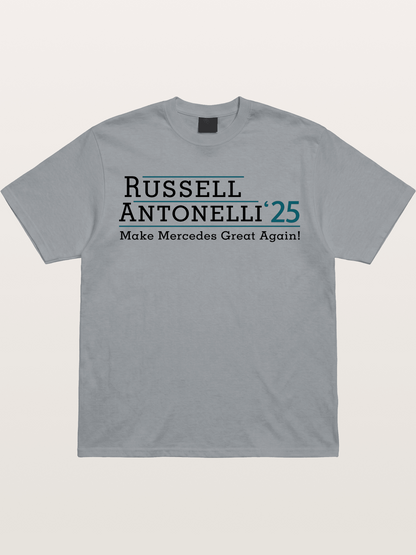 Russell Antonelli Mercedes Design Gildan T-shirt