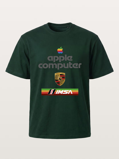 Apple IMSA Porsche Three Brand Combo Gildan T-shirt