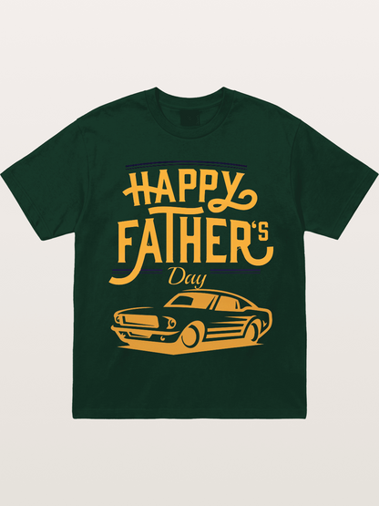 Father's Day Muscle Car Art Gildan T-shirt