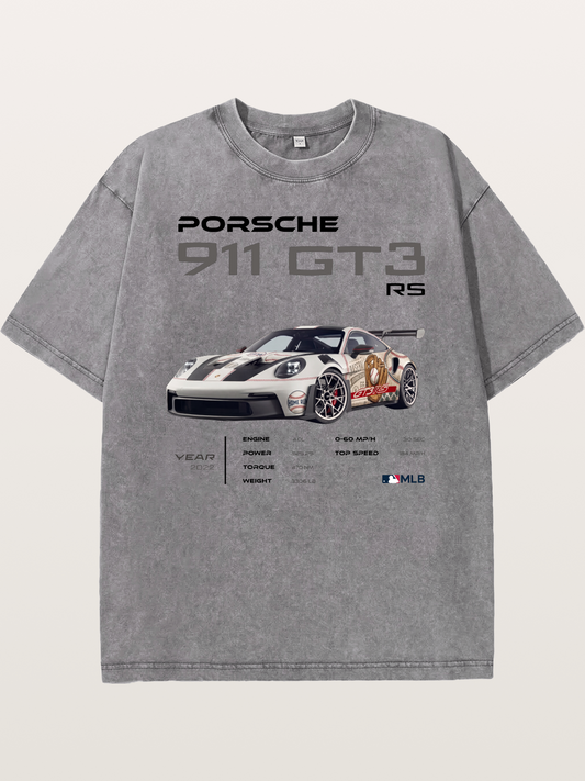 Home Run Racer Washed T-shirt