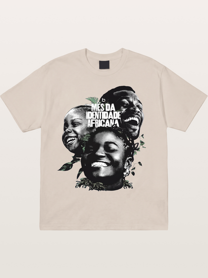 Juneteenth African Identity Faces Cotton T-shirt