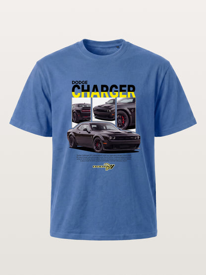 Dodge Hellcat Triple Car Collage Gildan T-shirt