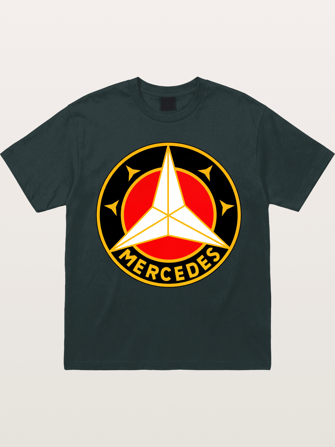 Vintage Mercedes Star Logo Gildan T-shirt