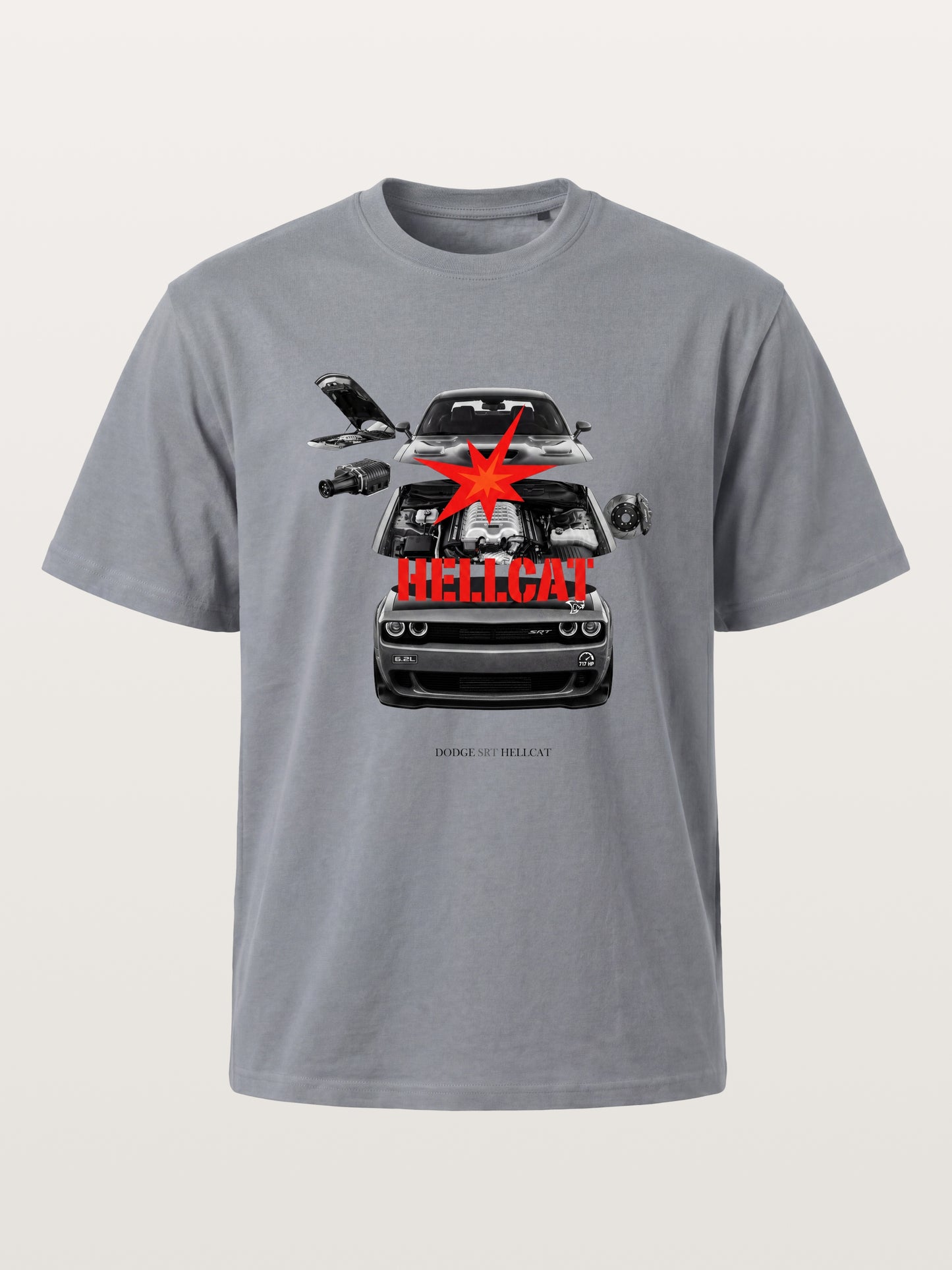 Engine Explode Hellcat Artwork Gildan T-shirt