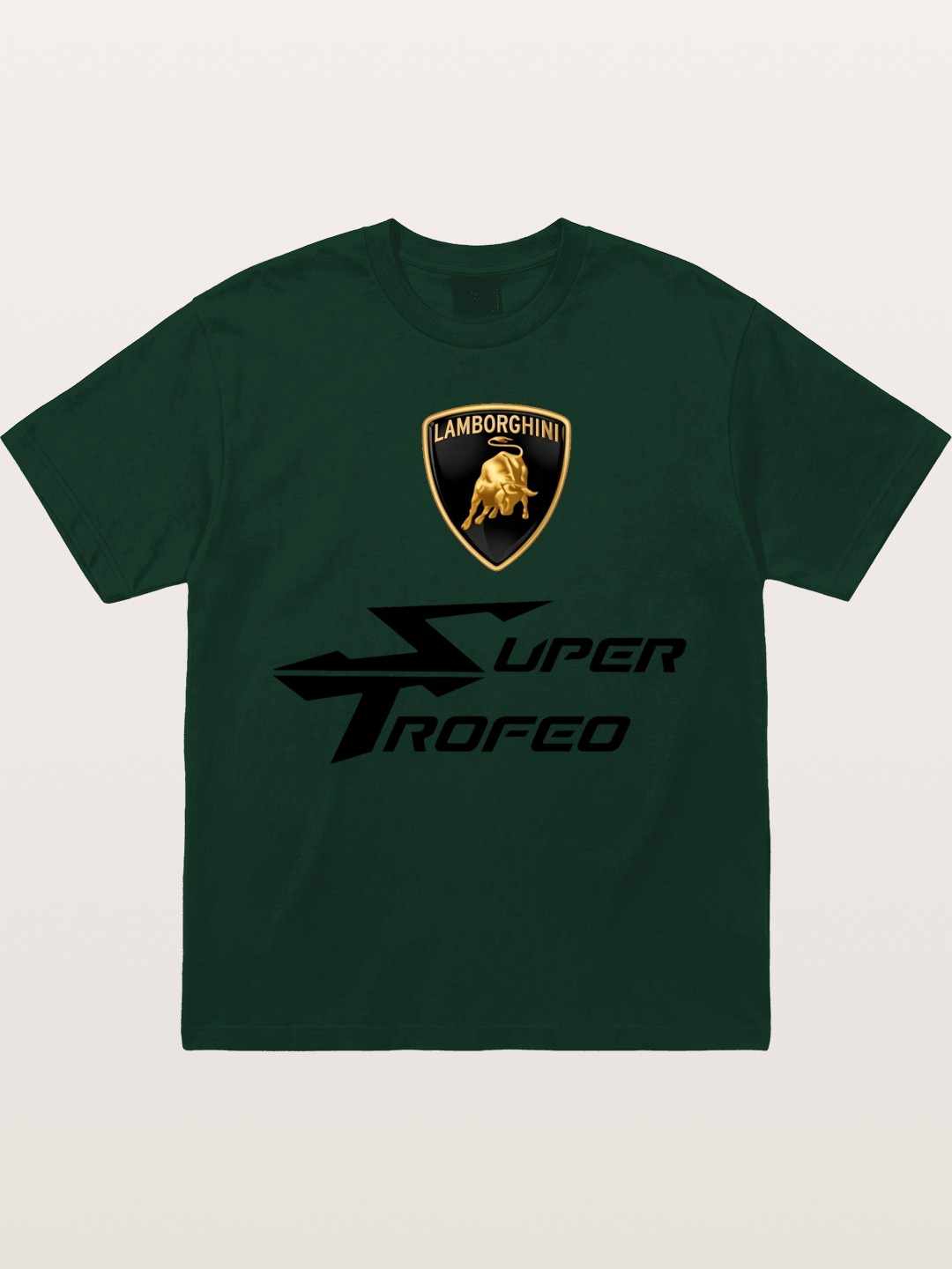 Lamborghini Super Trofeo Emblem Set Gildan T-shirt