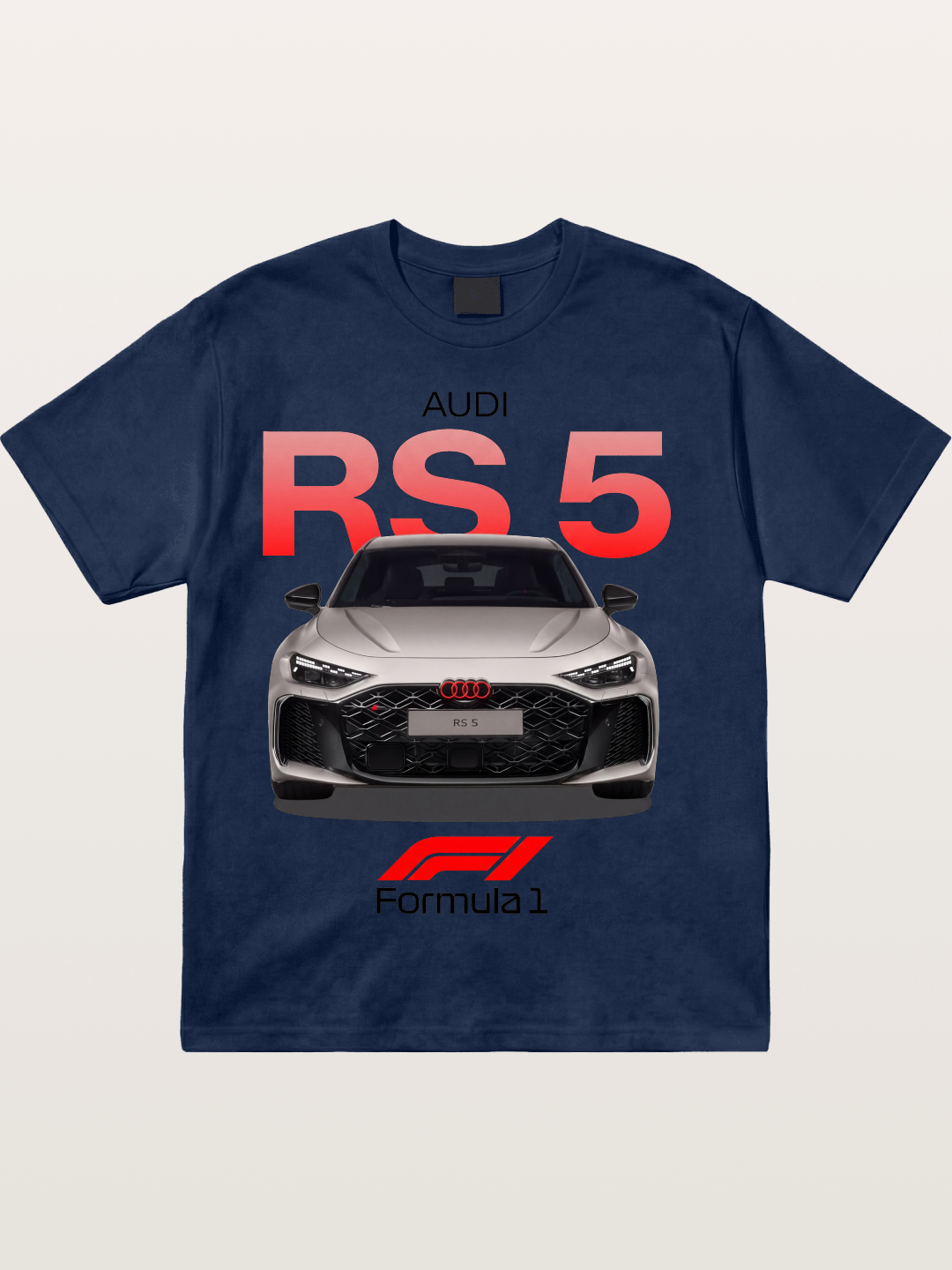 Audi RS5 F1 Inspired Poster Cotton T-shirt