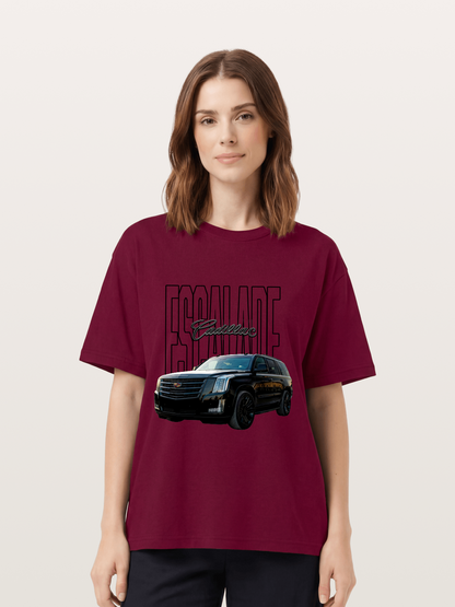 Cadillac SUV Modern Line Art Gildan T-shirt