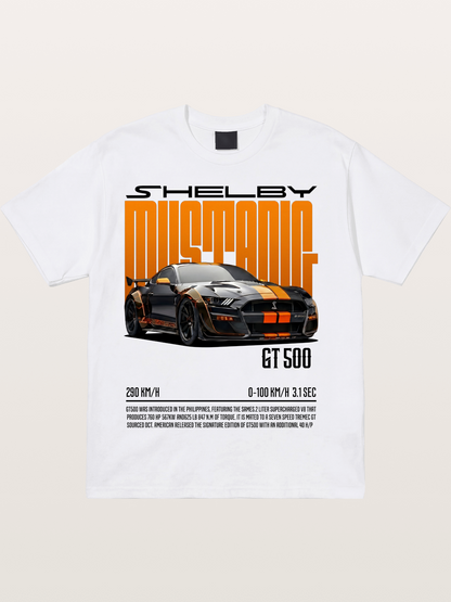 Shelby Mustang GT500 Art Cotton T-shirt