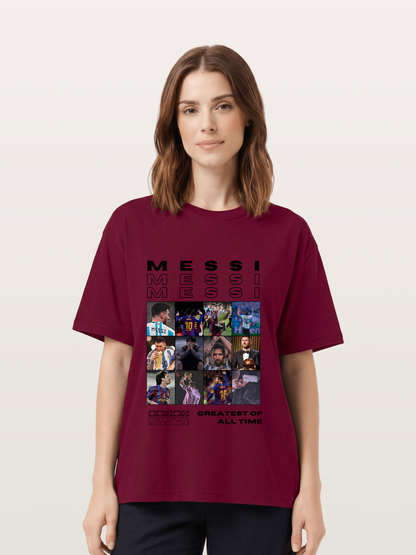 Messi Greatest of All Time Montage Gildan T-shirt
