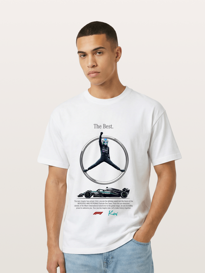 Kimi Mercedes Star Pose Gildan T-shirt