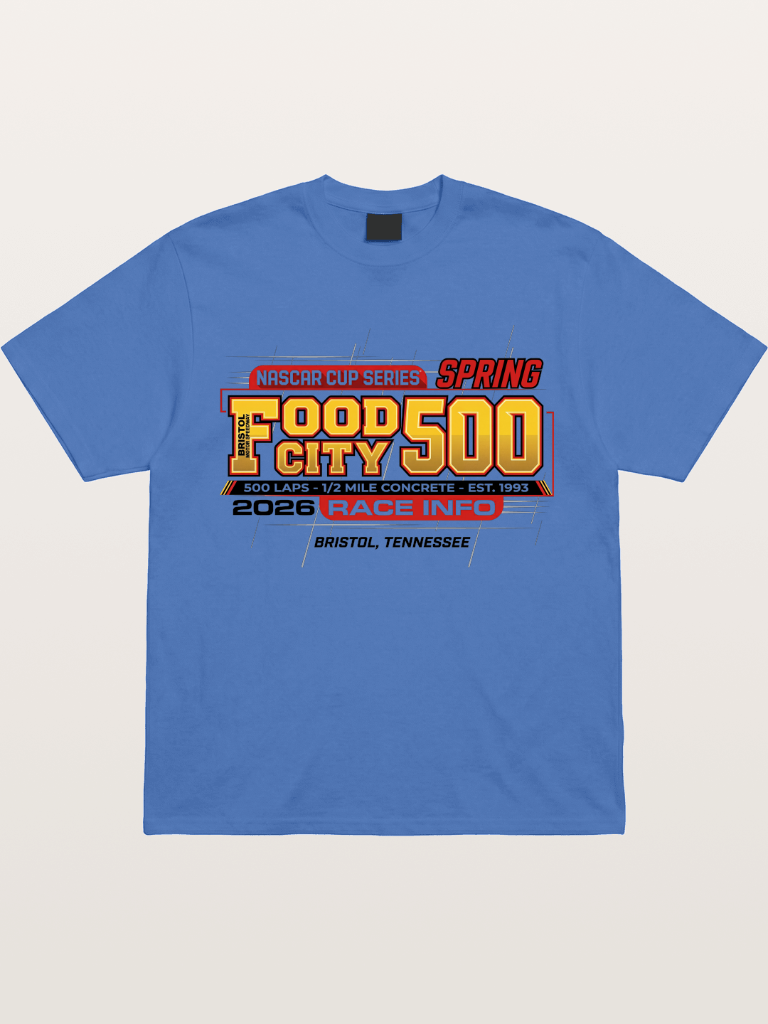 2026 Spring Food City 500 Gildan T-shirt