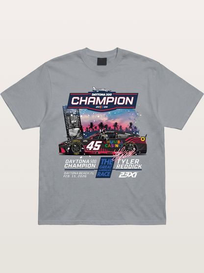 Tyler Reddick 45 Champion Car Art Gildan T-shirt