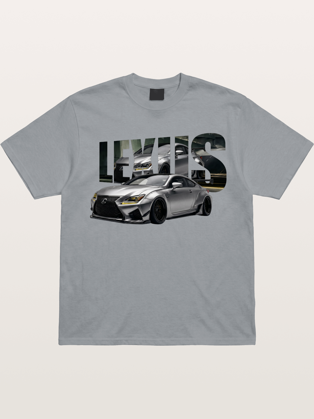 Lexus RC F Overlay Logo Art Gildan T-shirt