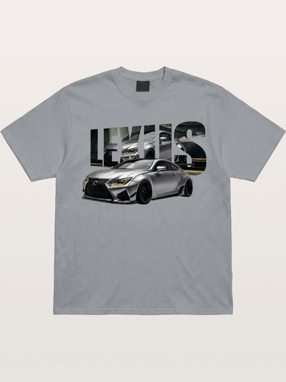 Lexus RC F Overlay Logo Art Gildan T-shirt
