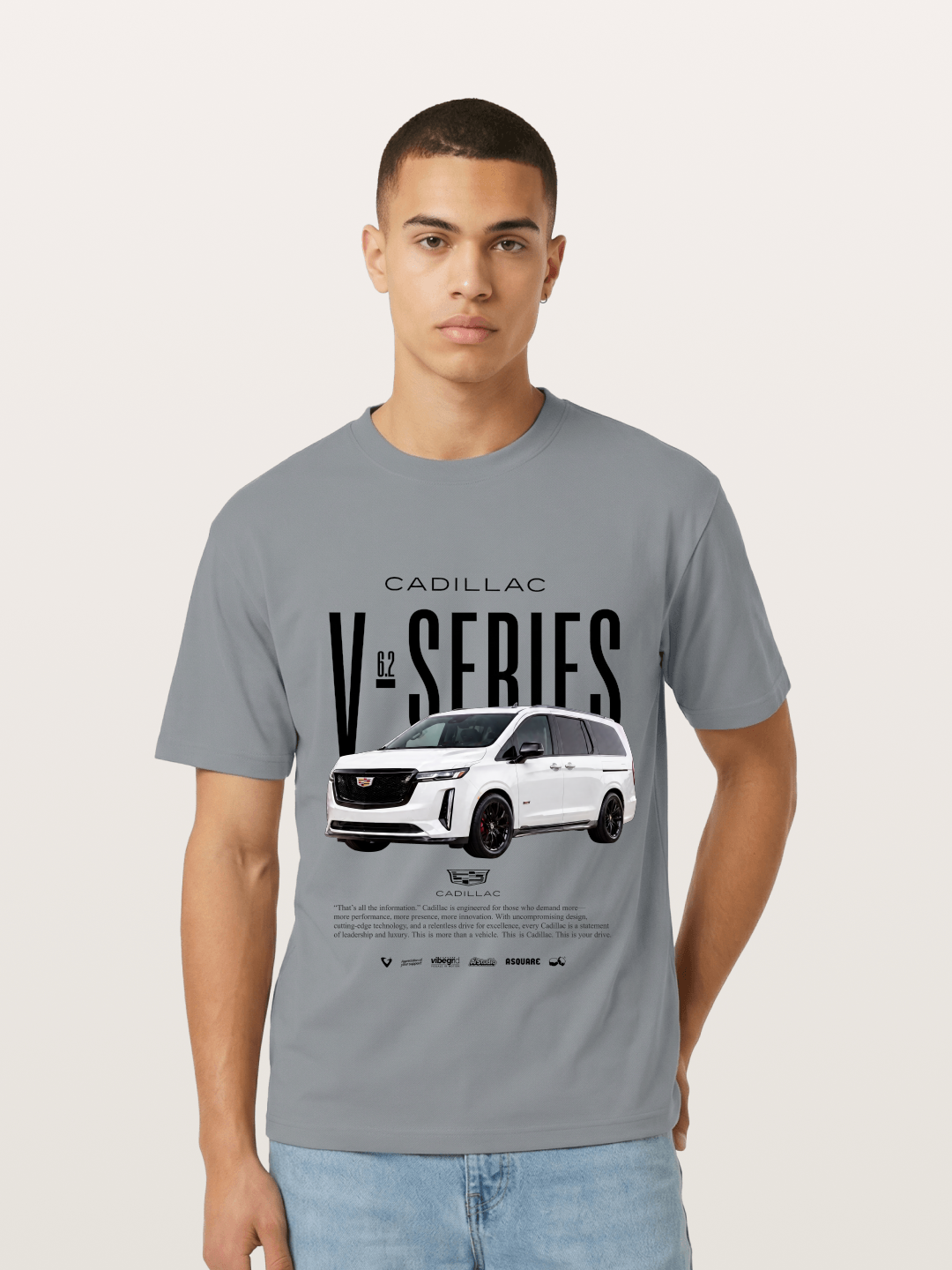 Cadillac V-Series SUV Graphic Gildan T-shirt