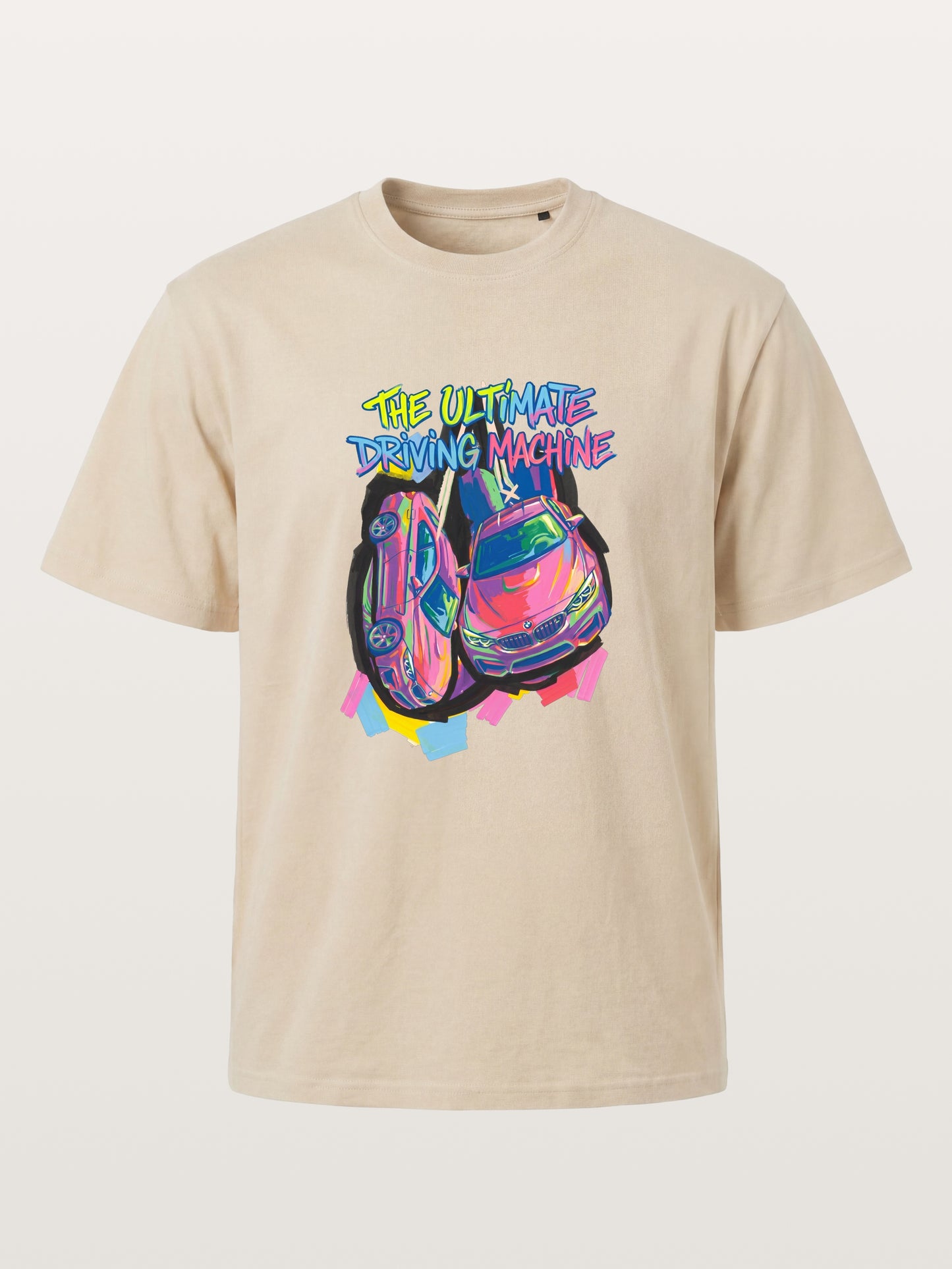 Graffiti BMW Driving Machine Gildan T-shirt