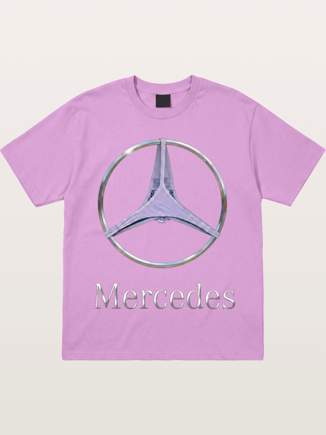 Mercedes Logo Thong Print Gildan T-shirt