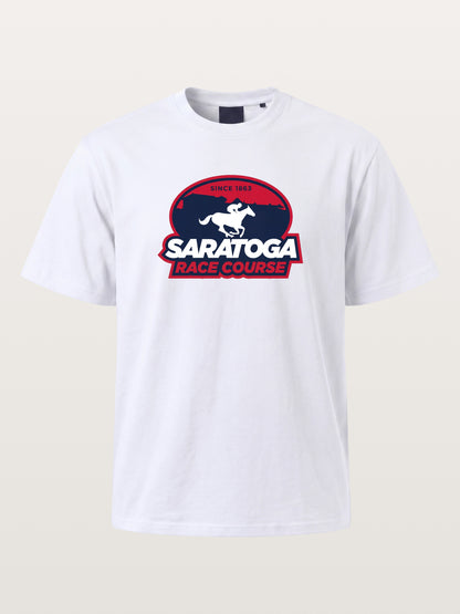 Saratoga Race Course Shield Crest Gildan T-shirt
