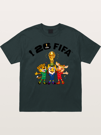 2026 FIFA Mascots Trophy Graphic Gildan T-shirt