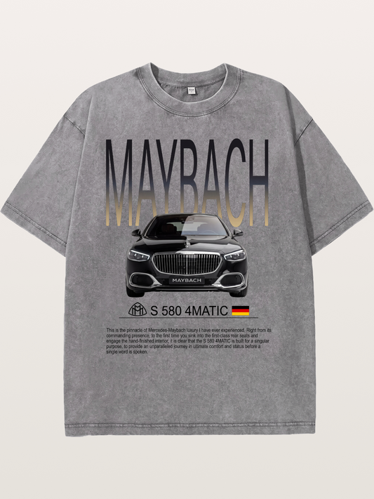 Maybach Luxury Sedan Poster Washed T-shirt
