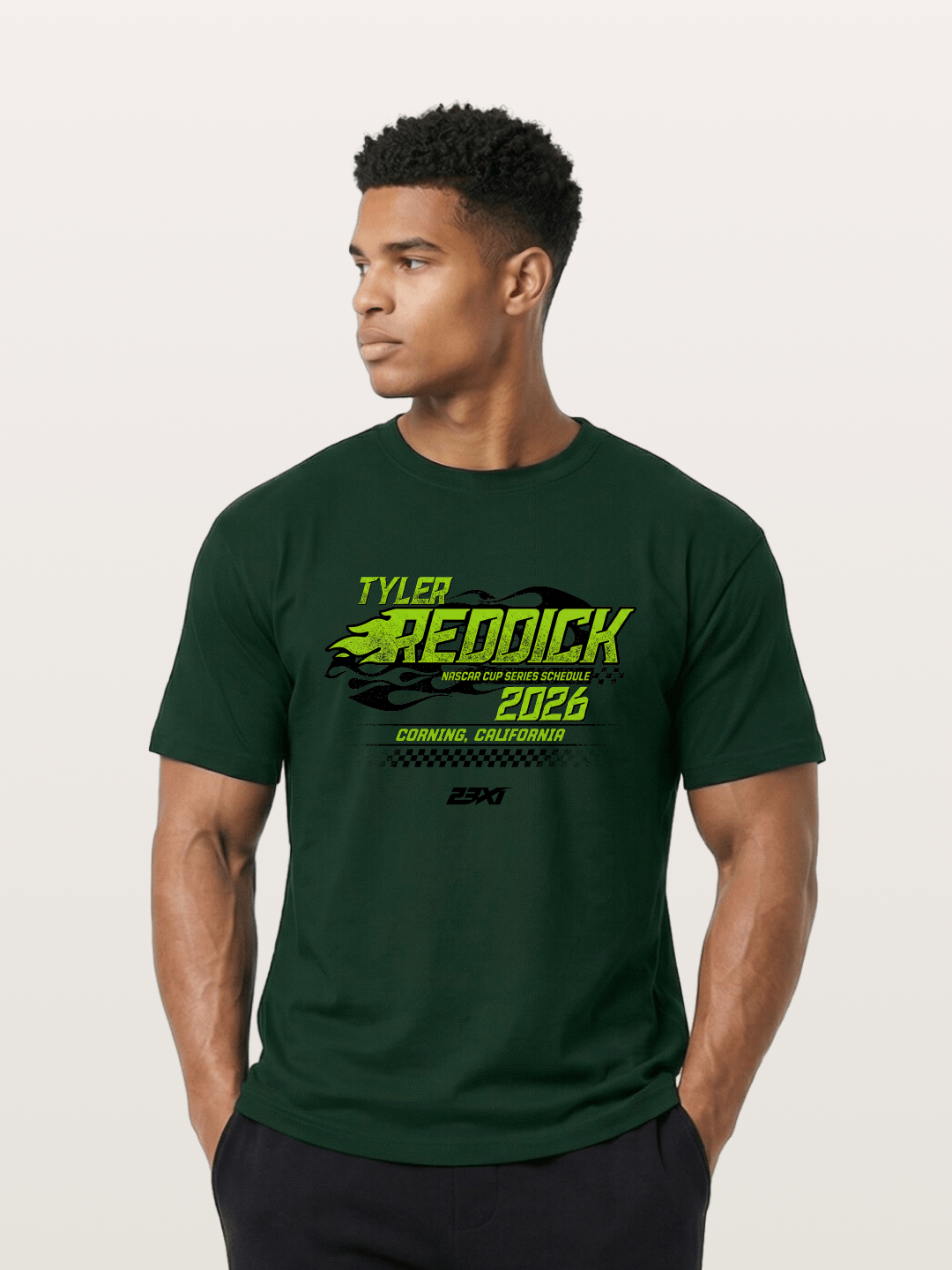 Tyler Reddick 2026 NASCAR Schedule Art Gildan T-shirt