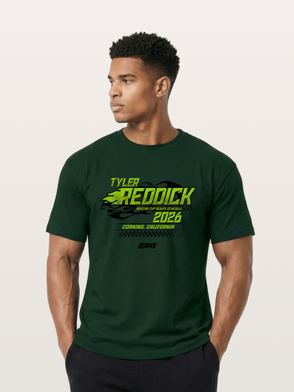 Tyler Reddick 2026 NASCAR Schedule Art Gildan T-shirt