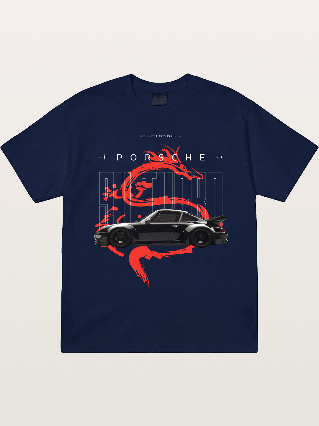 Porsche Dragon Gildan T-shirt