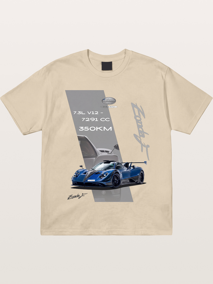 Pagani Zonda Technical Print Gildan T-shirt