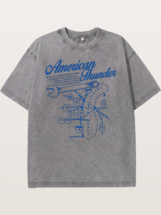 American Thunder Washed T-shirt