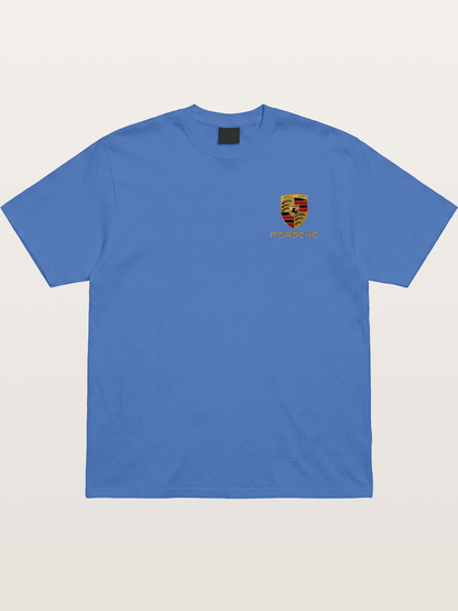 Porsche Crest Stuttgart Shield Gildan T-shirt