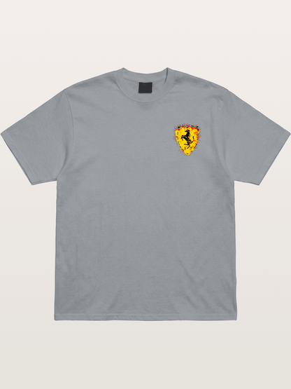 Ferrari Paint Splash Logo Gildan T-shirt