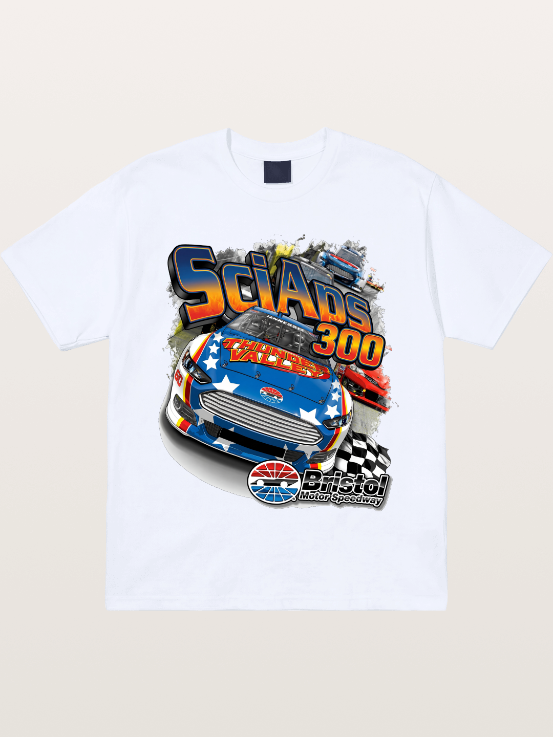 Bristol Motor Speedway Art Gildan T-shirt