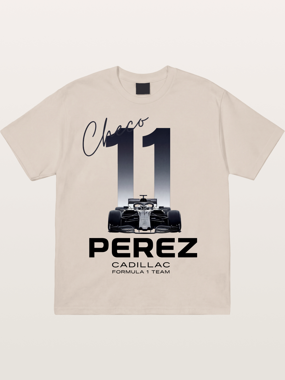 Sergio Perez 11 F1 Cadillac Cotton T-shirt