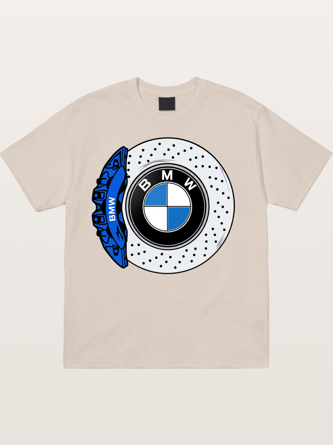 BMW Brake Caliper Logo Art Cotton T-shirt