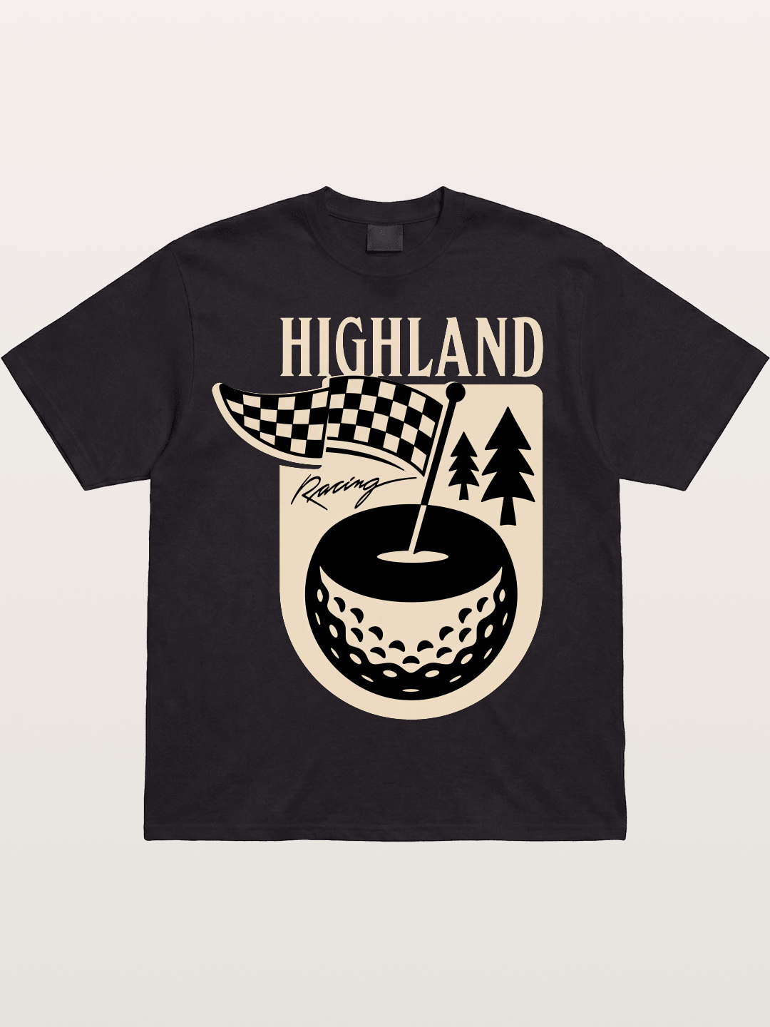 Highland Race Cotton T-shirt