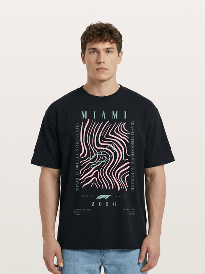 2026 Miami Grand Prix Graphic Cotton T-shirt
