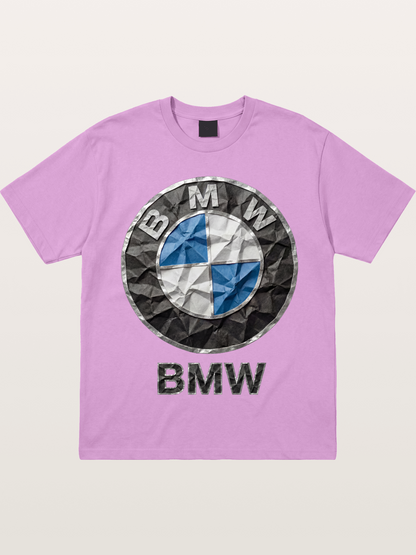 BMW Crumpled Paper Emblem Gildan T-shirt