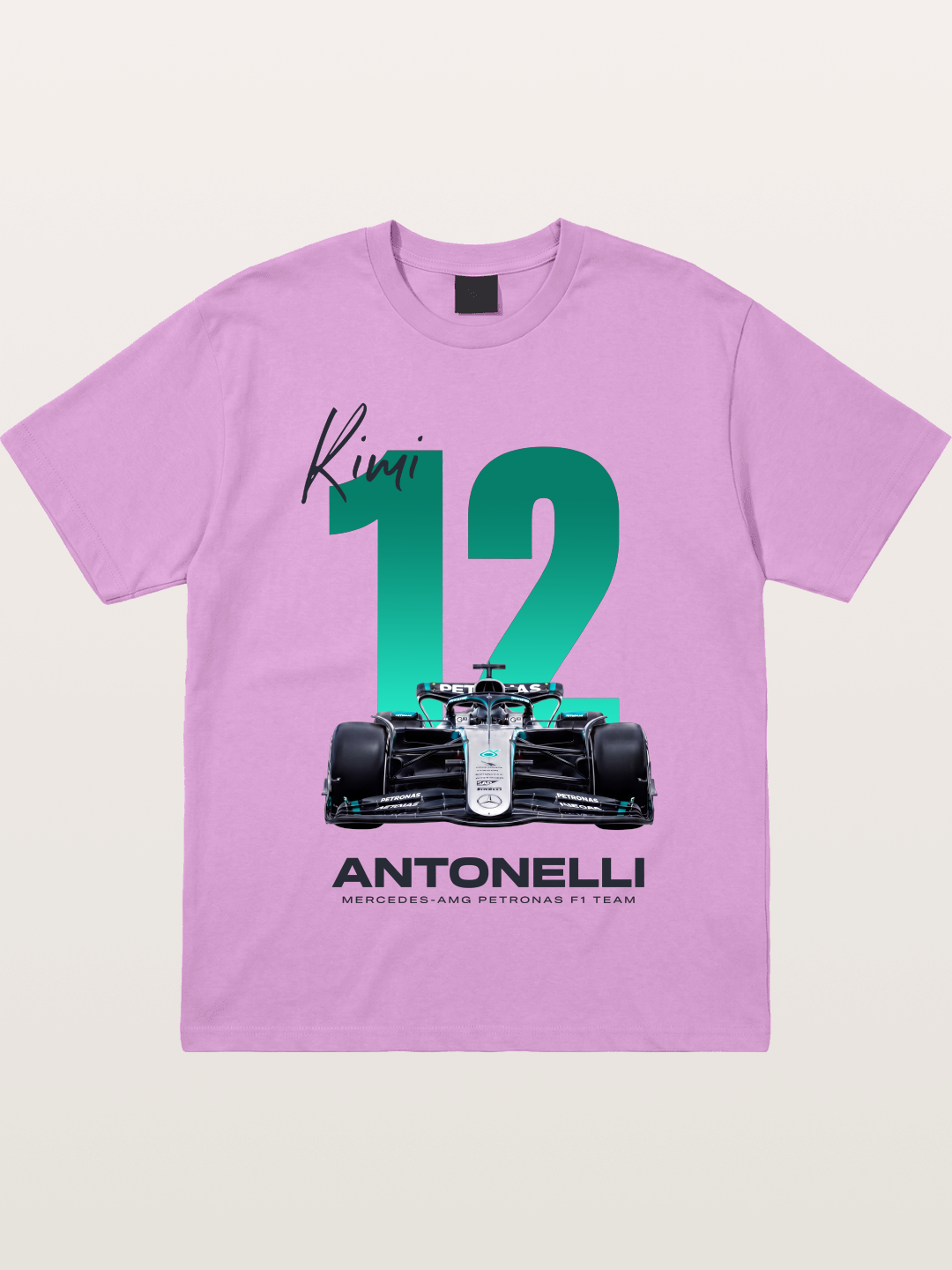 Kimi Antonelli Mercedes F1 12 Gildan T-shirt
