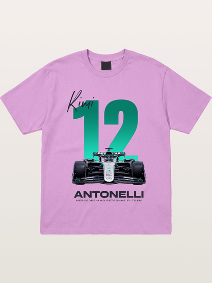 Kimi Antonelli Mercedes F1 12 Gildan T-shirt