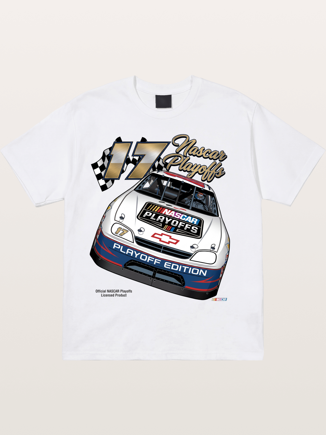 17 Playoff Edition Race Car Cotton T-shirt