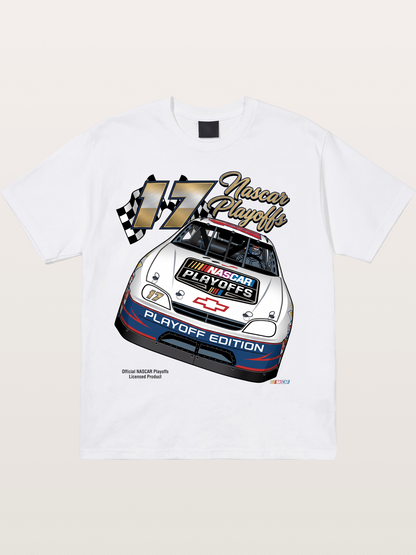 17 Playoff Edition Race Car Cotton T-shirt