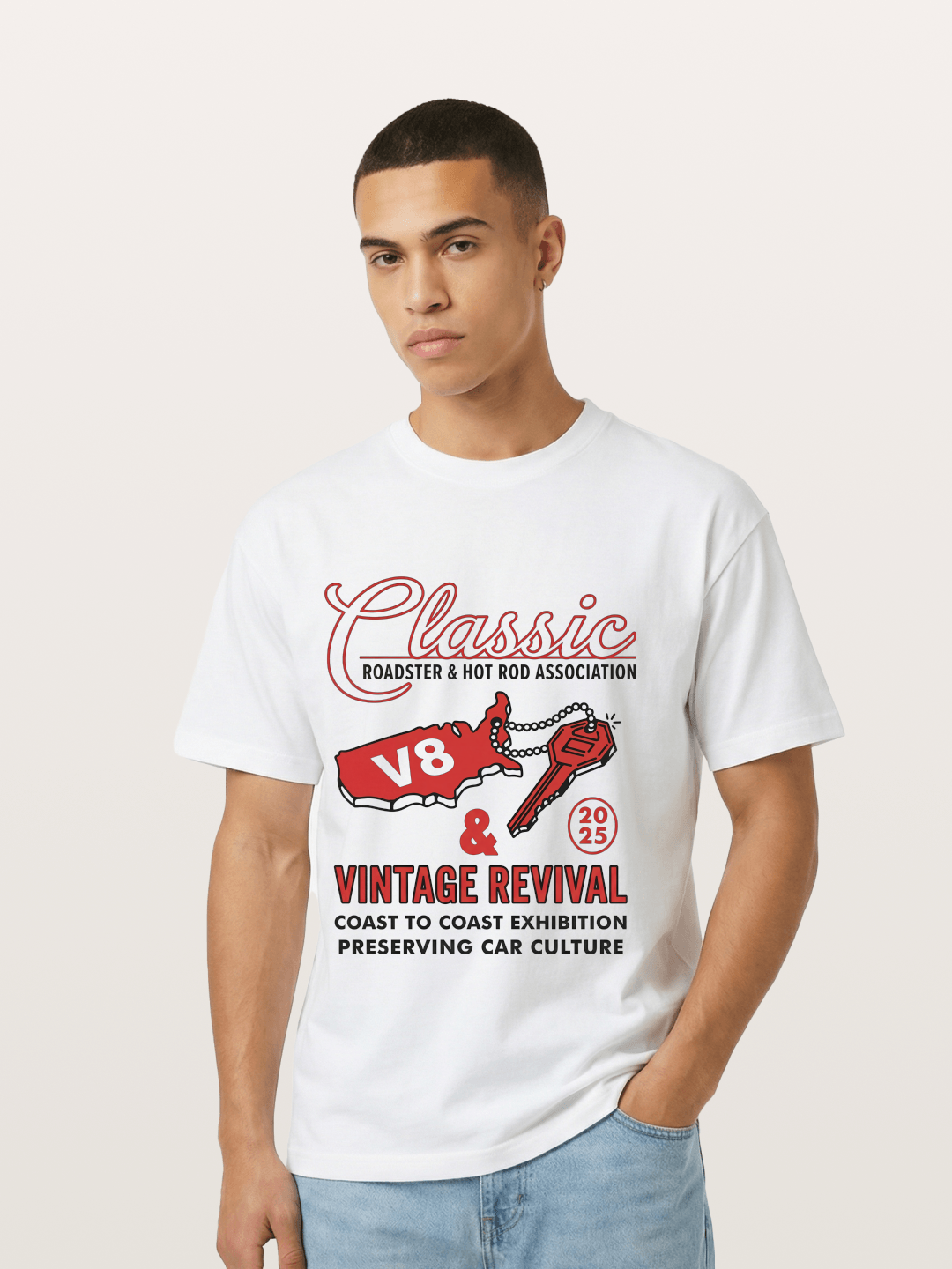 V8 Revival Gildan T-shirt