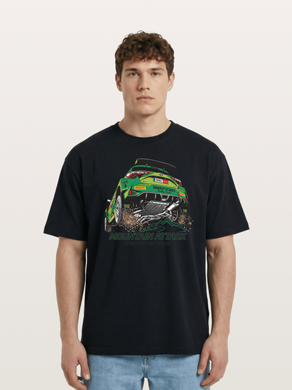 Curve Attack Cotton T-shirt