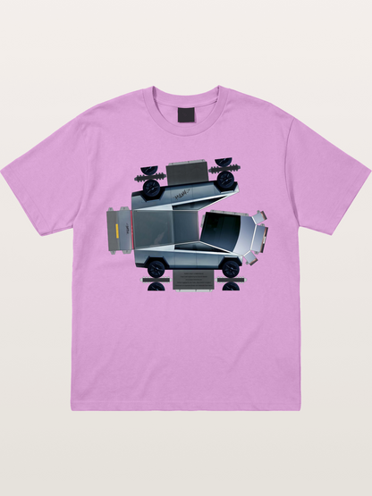 Cybertruck Paper Craft Print Gildan T-shirt