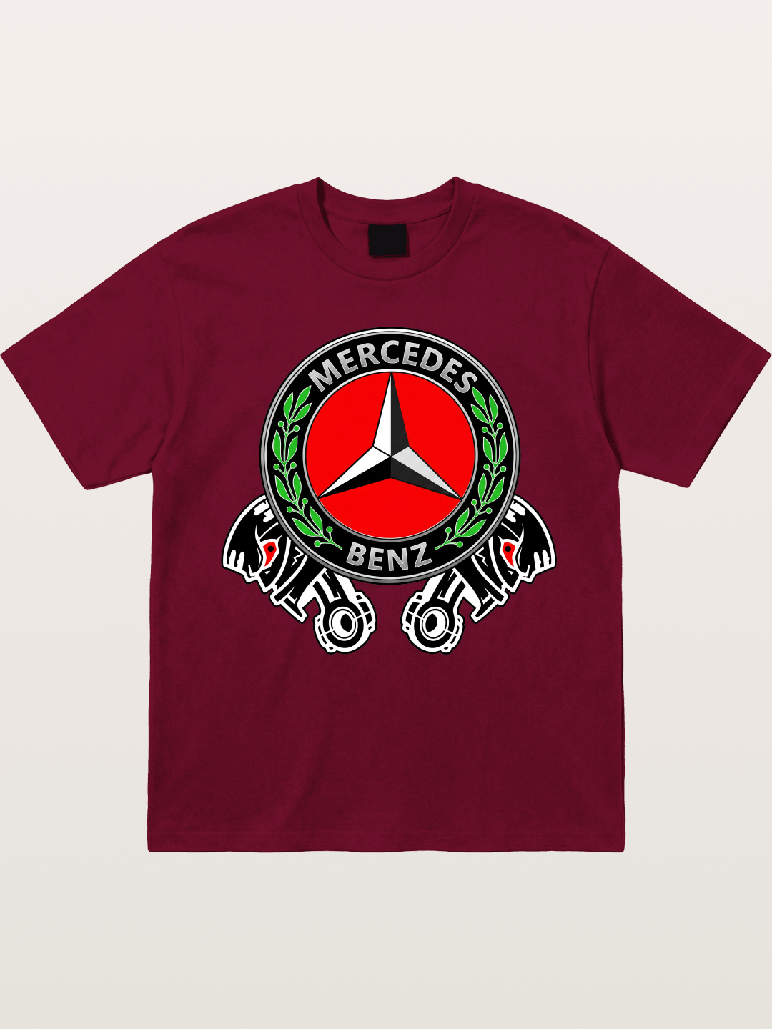 Mercedes-Benz Piston Logo Art Gildan T-shirt