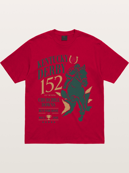 Churchill Downs Derby Silhouette Art Gildan T-shirt