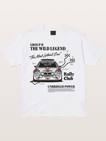 Retro Rally Cotton T-shirt